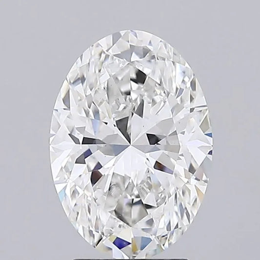 2.71ct Oval Lab Grown Diamond (Colour F, Clarity VS1, IGI Certified)