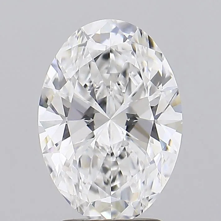 3.00ct Oval Lab Grown Diamond (Colour E, Clarity VVS2, IGI Certified)