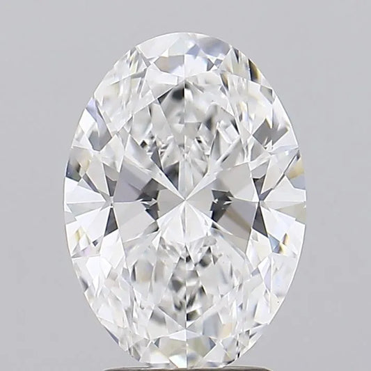 3.00ct Oval Lab Grown Diamond (Colour E, Clarity VVS2, IGI Certified)