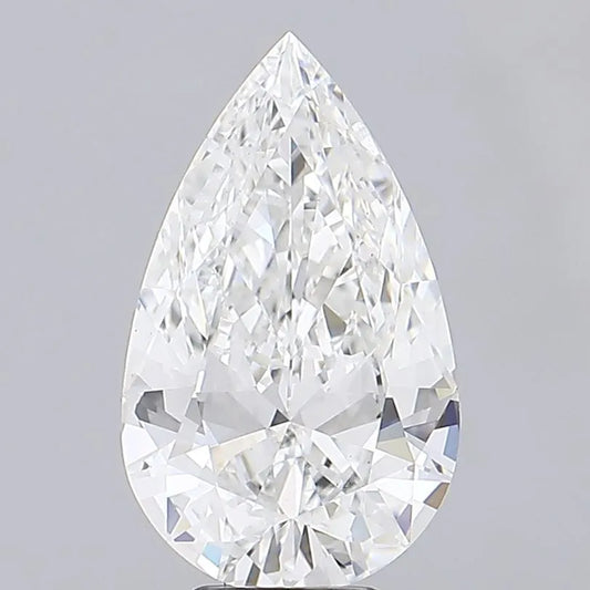 6.72ct Pear Lab Grown Diamond (Colour F, Clarity VS1, IGI Certified)