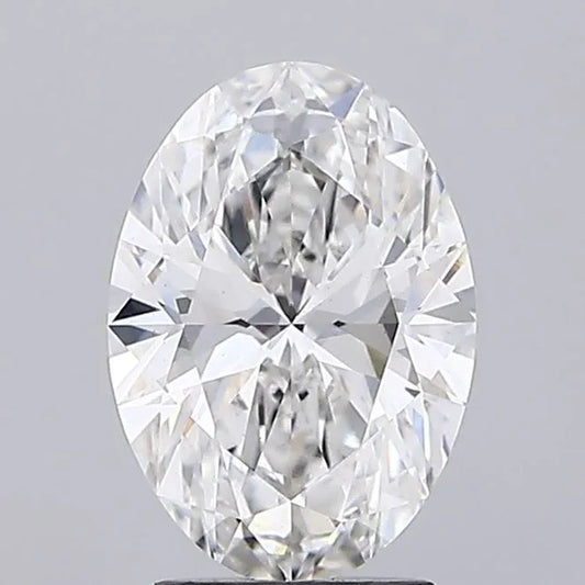 2.45ct Oval Lab Grown Diamond (Colour G, Clarity VS1, IGI Certified)