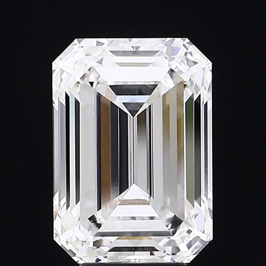 5.62ct Emerald Lab Grown Diamond (Colour E, Clarity VVS2, IGI Certified)