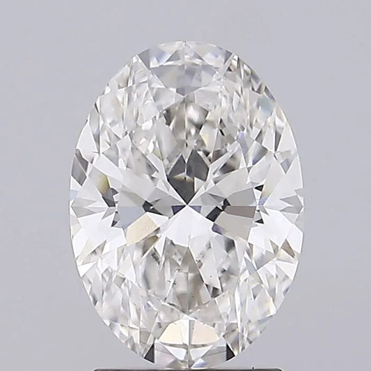 2.20ct Oval Lab Grown Diamond (Colour G, Clarity VS1, IGI Certified)