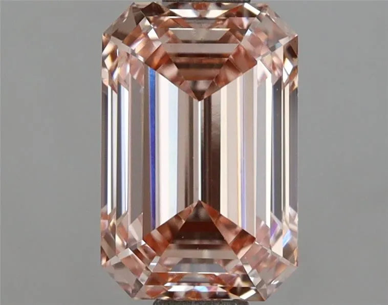 2.00ct Emerald Lab Grown Diamond (Colour Fancy Intense Pink, Clarity VS2, IGI Certified)