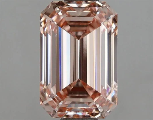 2.00ct Emerald Lab Grown Diamond (Colour Fancy Intense Pink, Clarity VS2, IGI Certified)