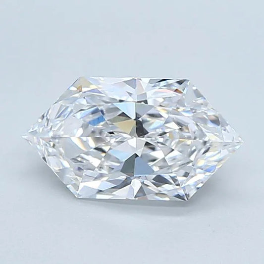 2.00ct Hexagonal Lab Grown Diamond (Colour D, Clarity VS1, IGI Certified)
