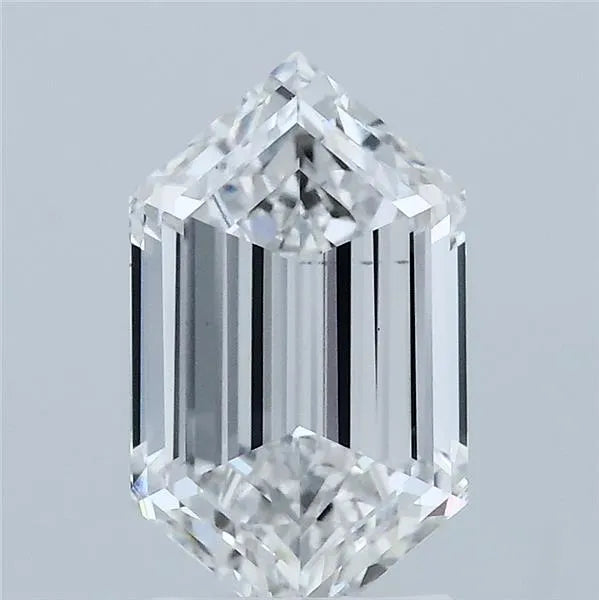 2.00ct Hexagonal Lab Grown Diamond (Colour E, Clarity VS2, IGI Certified)