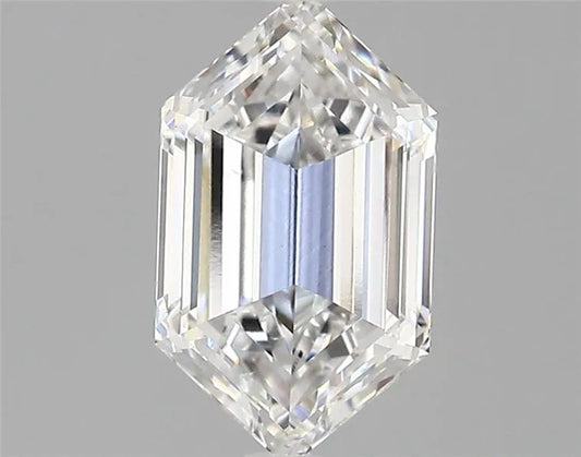 2.00ct Hexagonal Lab Grown Diamond (Colour E, Clarity VVS2, IGI Certified)