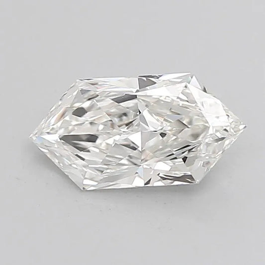 2.00ct Hexagonal Lab Grown Diamond (Colour E, Clarity VVS2, IGI Certified)