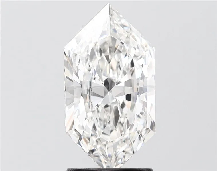 2.00ct Hexagonal Lab Grown Diamond (Colour F, Clarity VS1, IGI Certified)