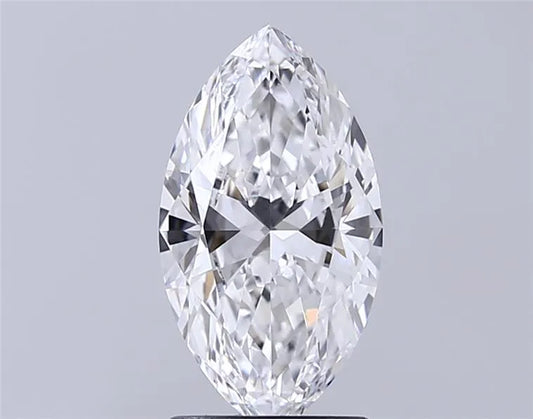 2.00ct Marquise Lab Grown Diamond (Colour E, Clarity VVS2, IGI Certified)