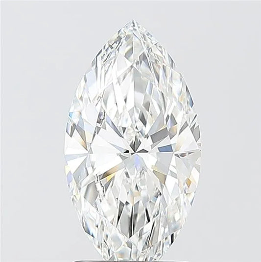 2.00ct Marquise Lab Grown Diamond (Colour E, Clarity VVS2, IGI Certified)