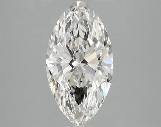 2.00ct Marquise Lab Grown Diamond (Colour F, Clarity VVS2, IGI Certified)