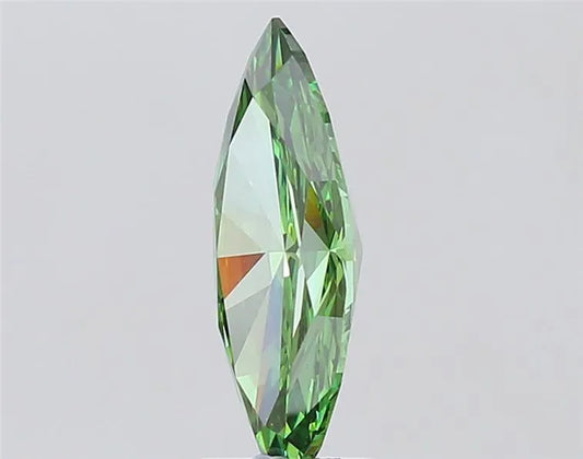 2.00ct Marquise Lab Grown Diamond (Colour Fancy Vivid Green, Clarity VS1, IGI Certified)