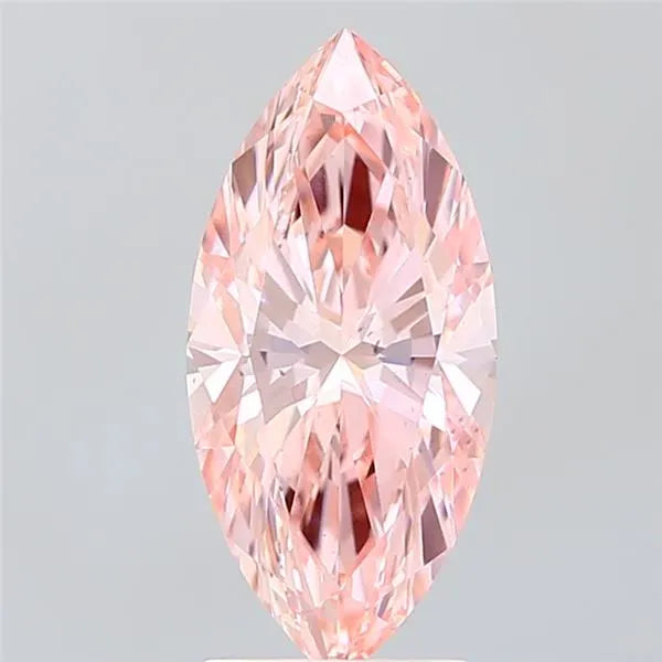 2.00ct Marquise Lab Grown Diamond (Colour Fancy Vivid Pink, Clarity VS1, IGI Certified)