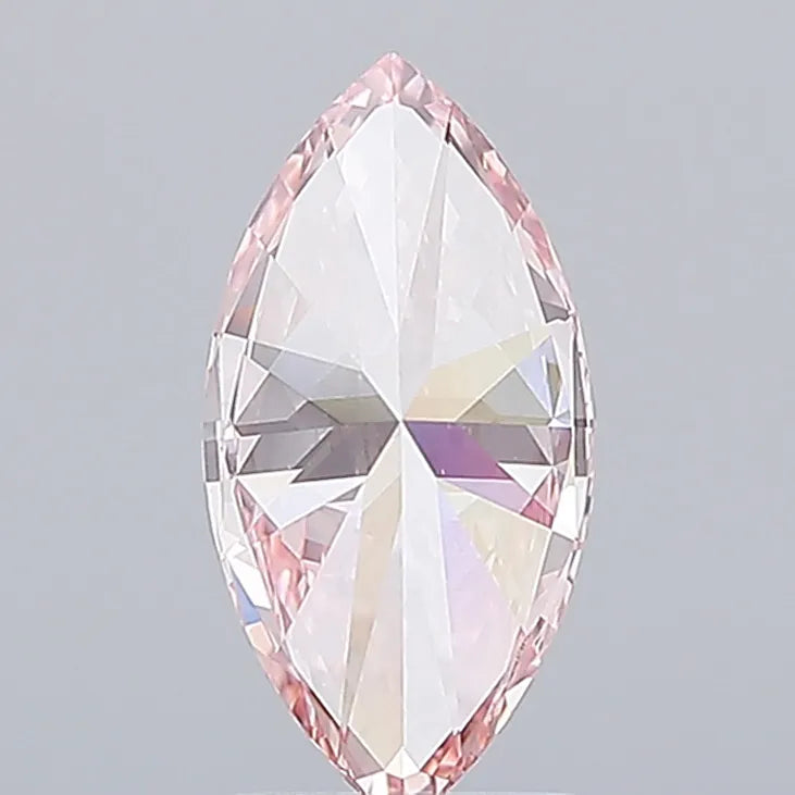 2.00ct Marquise Lab Grown Diamond (Colour Fancy Vivid Pink, Clarity VVS2, IGI Certified)