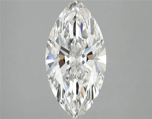 2.00ct Marquise Lab Grown Diamond (Colour G, Clarity VVS2, IGI Certified)
