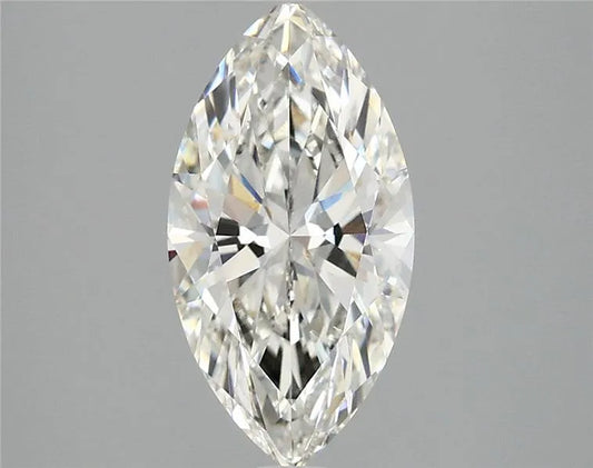 2.00ct Marquise Lab Grown Diamond (Colour G, Clarity VVS2, IGI Certified)