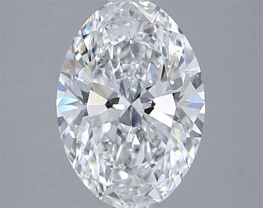 2.00ct Oval Lab Grown Diamond (Colour D, Clarity VVS2, IGI Certified)