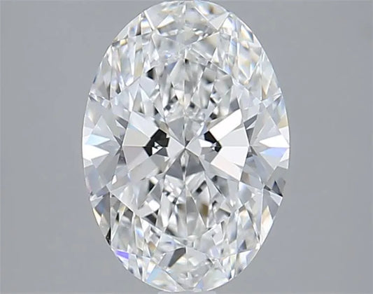 2.00ct Oval Lab Grown Diamond (Colour E, Clarity VS1, IGI Certified)