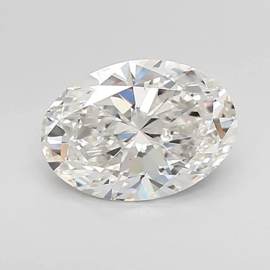 2.00ct Oval Lab Grown Diamond (Colour F, Clarity VS1, IGI Certified)