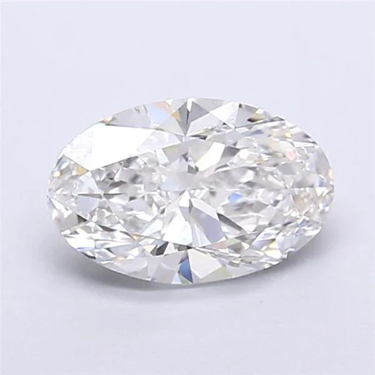2.00ct Oval Lab Grown Diamond (Colour F, Clarity VS2, IGI Certified)