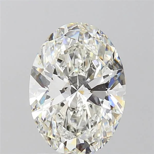 2.00ct Oval Lab Grown Diamond (Colour G, Clarity VVS2, IGI Certified)