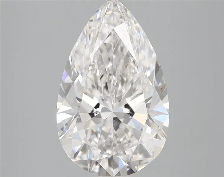 2.00ct Pear Lab Grown Diamond (Colour D, Clarity VVS2, IGI Certified)