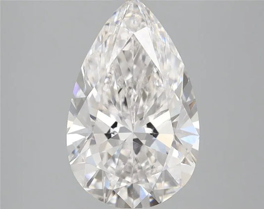 2.00ct Pear Lab Grown Diamond (Colour D, Clarity VVS2, IGI Certified)