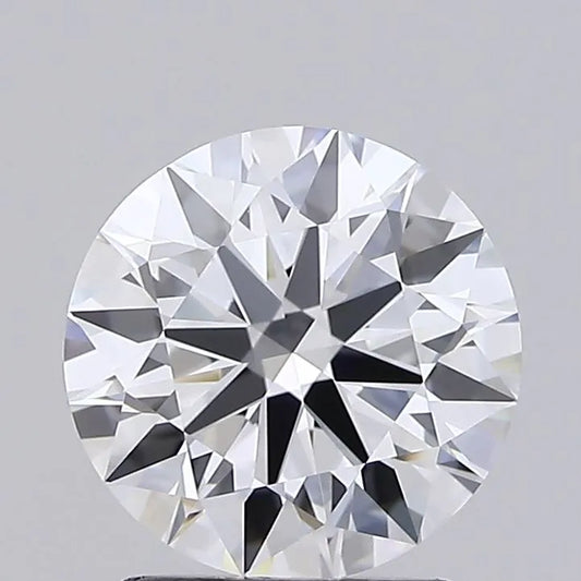 2.00ct Round Lab Grown Diamond (Colour E, Clarity IF, Cut ID, IGI Certified)
