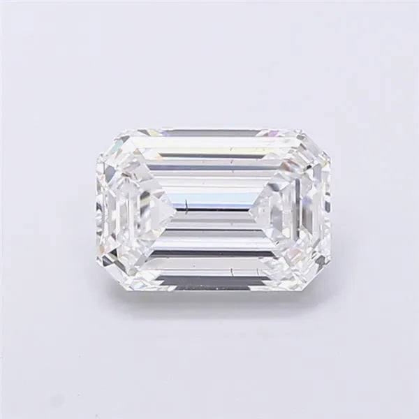 2.01ct Emerald Lab Grown Diamond (Colour D, Clarity SI1, IGI Certified)