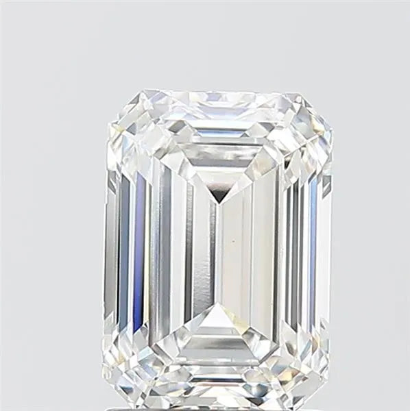 2.01ct Emerald Lab Grown Diamond (Colour F, Clarity VVS2, IGI Certified)