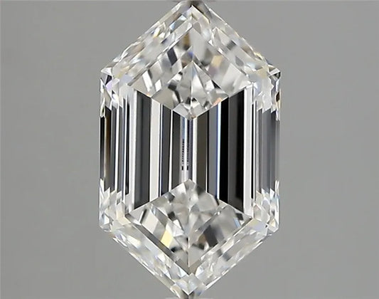 2.01ct Hexagonal Lab Grown Diamond (Colour E, Clarity VVS2, IGI Certified)