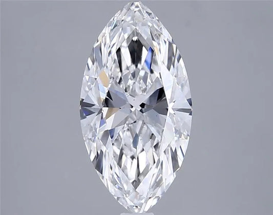 2.01ct Marquise Lab Grown Diamond (Colour E, Clarity VS1, IGI Certified)