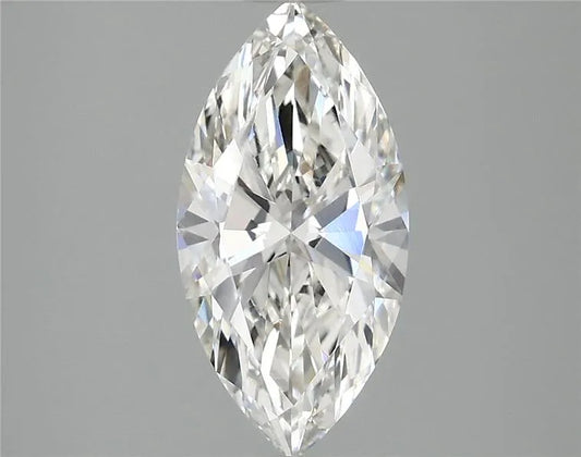2.01ct Marquise Lab Grown Diamond (Colour G, Clarity VVS2, IGI Certified)