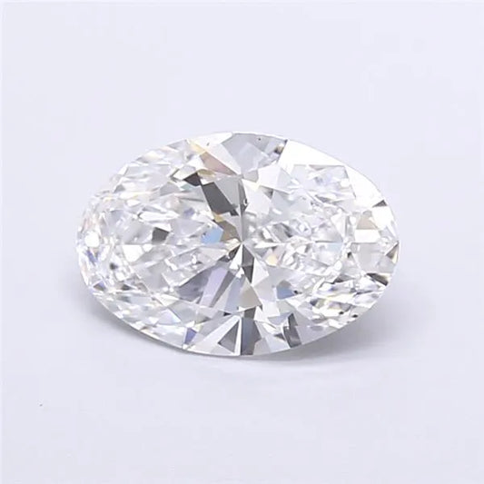 2.01ct Oval Lab Grown Diamond (Colour D, Clarity SI1, IGI Certified)