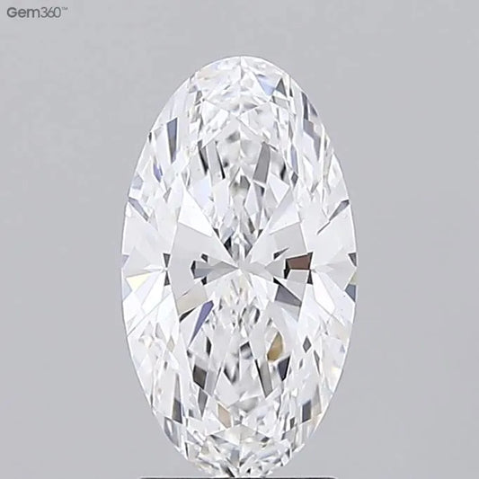 2.01ct Oval Lab Grown Diamond (Colour E, Clarity VS1, IGI Certified)
