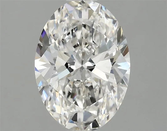 2.01ct Oval Lab Grown Diamond (Colour G, Clarity VS1, IGI Certified)