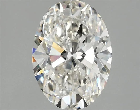 2.01ct Oval Lab Grown Diamond (Colour G, Clarity VVS2, IGI Certified)