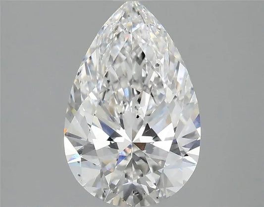 2.01ct Pear Lab Grown Diamond (Colour D, Clarity SI1, IGI Certified)