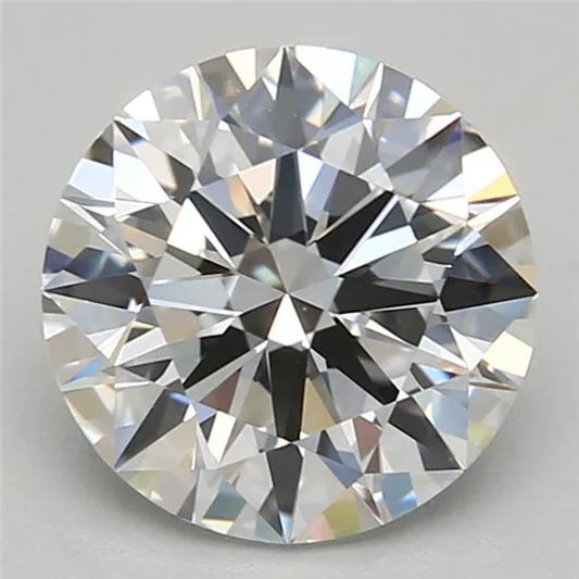 2.01ct Round Lab Grown Diamond (Colour D, Clarity IF, Cut EX, GIA Certified)