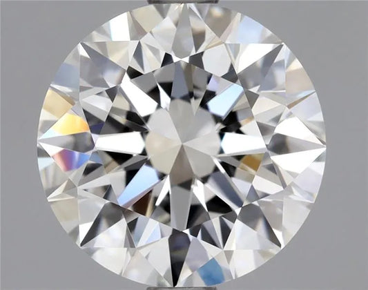 2.01ct Round Natural Diamond (Colour F, Clarity VVS1, Cut EX, GIA Certified)