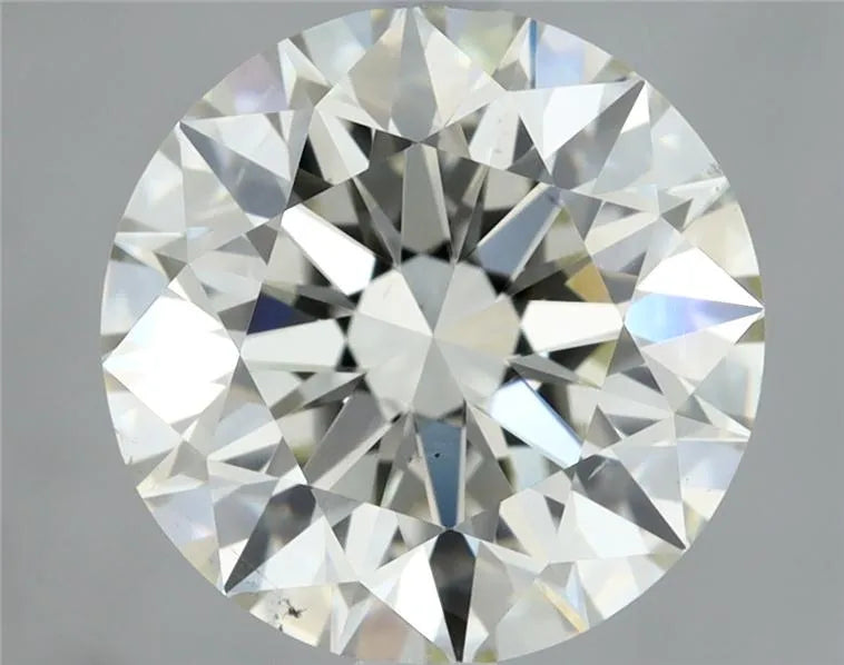 2.01ct Round Natural Diamond (Colour J, Clarity VS2, Cut EX, IGI Certified)