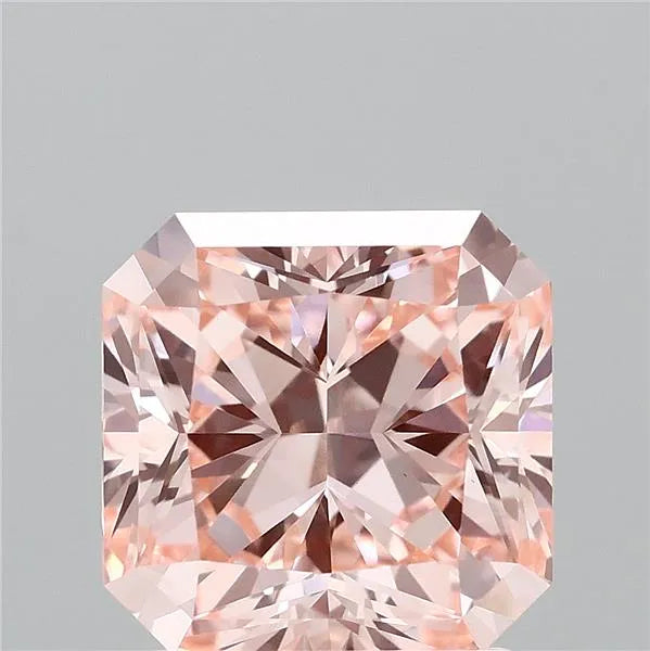 2.01ct Square radiant Lab Grown Diamond (Colour Fancy Vivid Pink, Clarity VVS2, IGI Certified)
