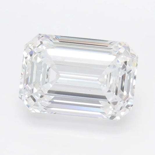 2.02ct Emerald Lab Grown Diamond (Colour D, Clarity VVS1, IGI Certified)