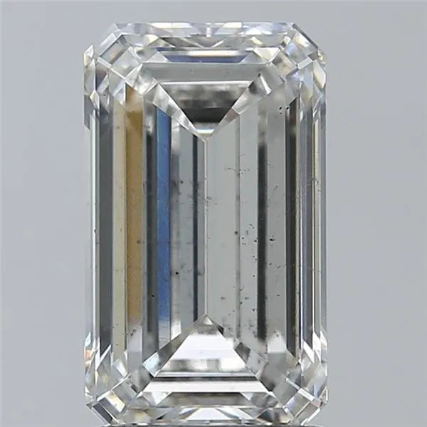 2.02ct Emerald Lab Grown Diamond (Colour G, Clarity SI1, IGI Certified)