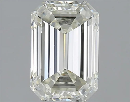 2.02ct Emerald Natural Diamond (Colour J, Clarity VVS2, Cut VG, IGI Certified)