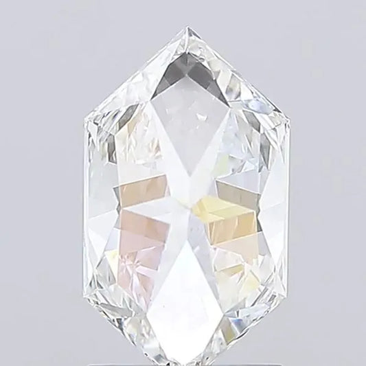 2.02ct Hexagonal Lab Grown Diamond (Colour E, Clarity VS2, IGI Certified)