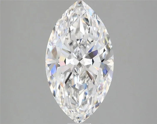 2.02ct Marquise Lab Grown Diamond (Colour D, Clarity VS2, IGI Certified)