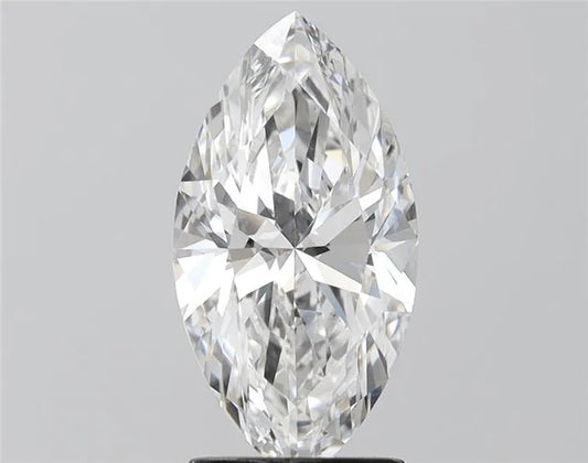 2.02ct Marquise Lab Grown Diamond (Colour F, Clarity SI1, IGI Certified)
